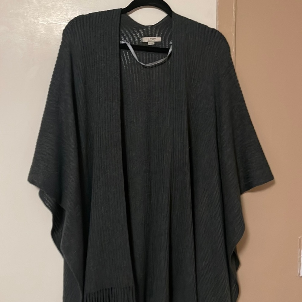 LOFT poncho/cardigan
